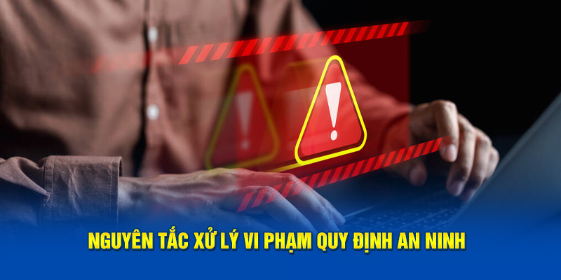 nguyên tắc xử lí vi phạm và quy định an ninh