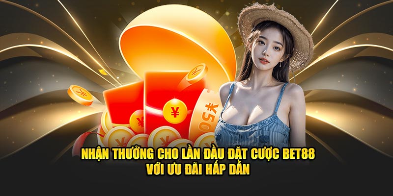 nhận thưởng cho lần đầu đặt cược tại bet88